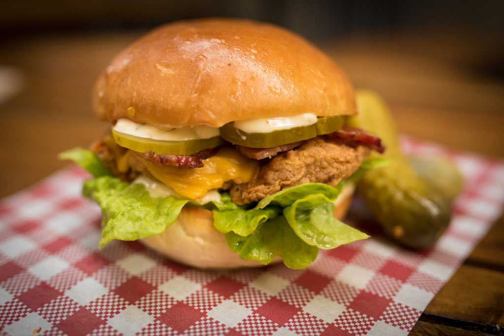 leonards house of love southside fried chicken burger